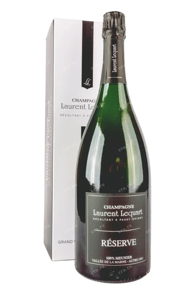 Шампанское  Laurent Lequart Reserve in gift box 2020 1.5 л