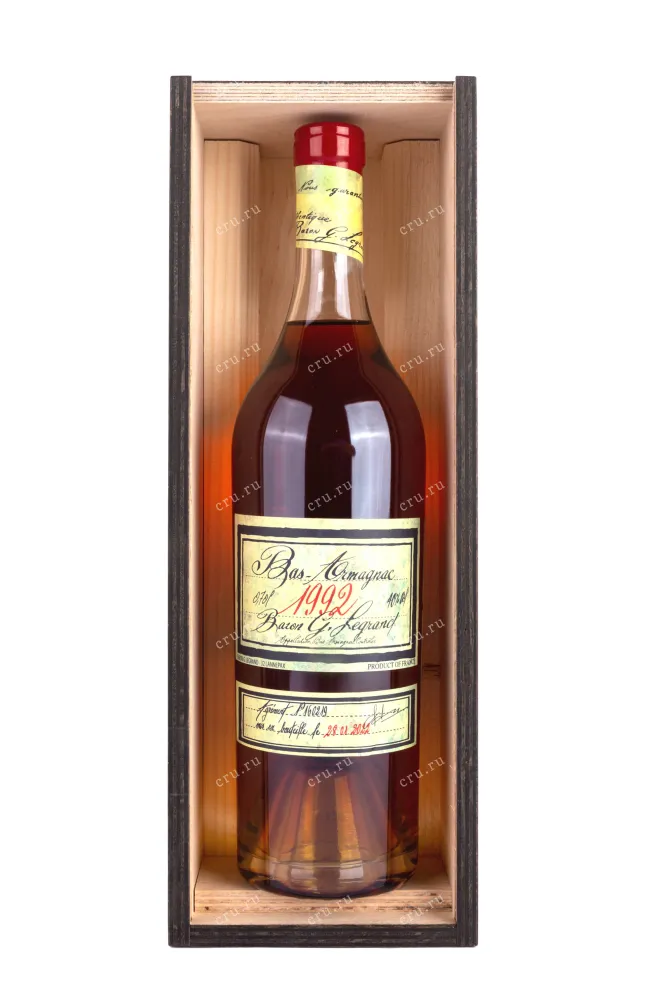 В деревянной коробке Baron G. Legrand 1992 0.7 л