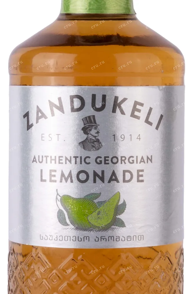 Этикетка Zandukeli Pear 0.5 л