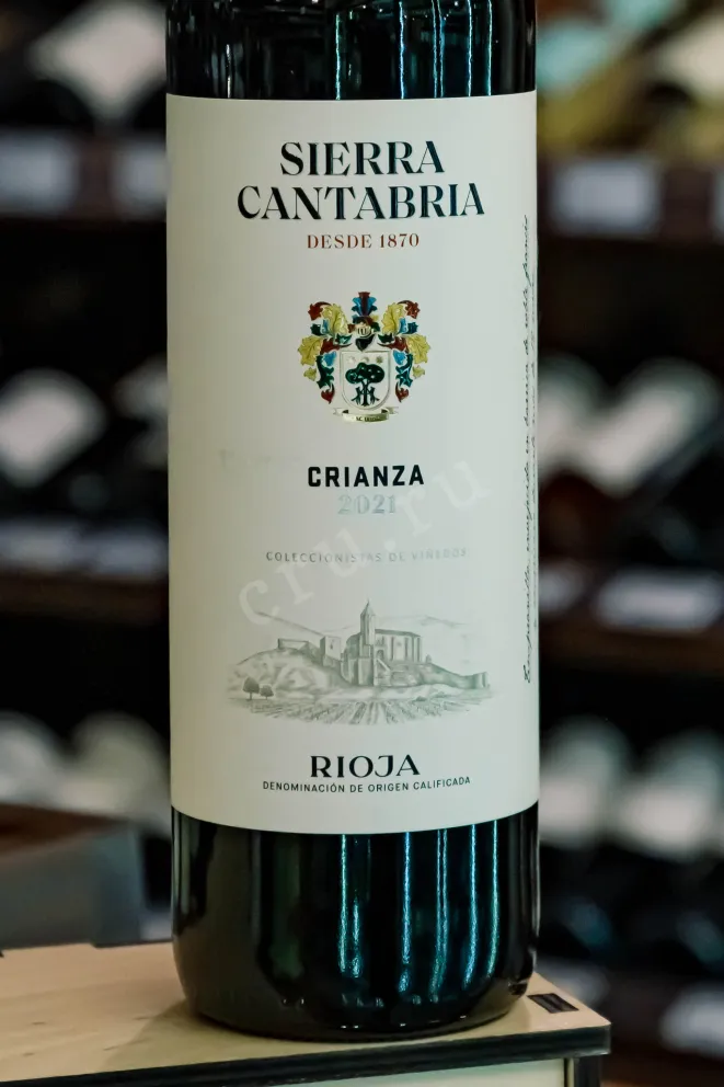 В магазине Крю Профи Sierra Cantabria Crianza 2021 0.75 л