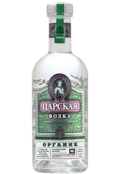 Водка Царская Органик  0.5 л