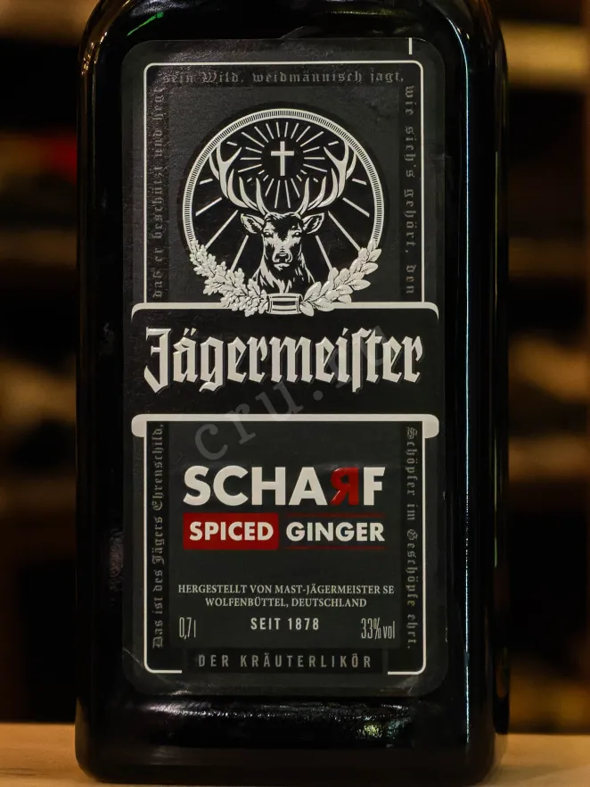 В магазине Крю Профи Jagermeister Scharf Spiced Ginger 0.7 л