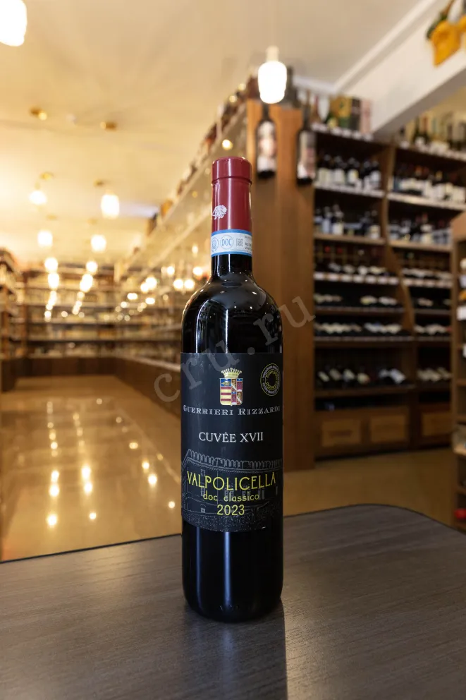 В магазине Крю Профи Guerrieri Rizzardi Cuvee XVII Valpolicella Classico DOC 2023 0.75 л