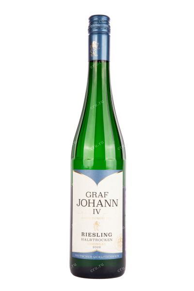 Вино Graf Johann IV Riesling Halbtrocken Rheingau  0.75 л