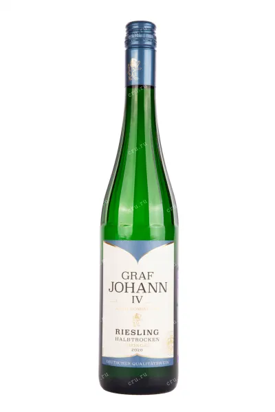 Вино Graf Johann IV Riesling Halbtrocken Rheingau 2023 0.75 л