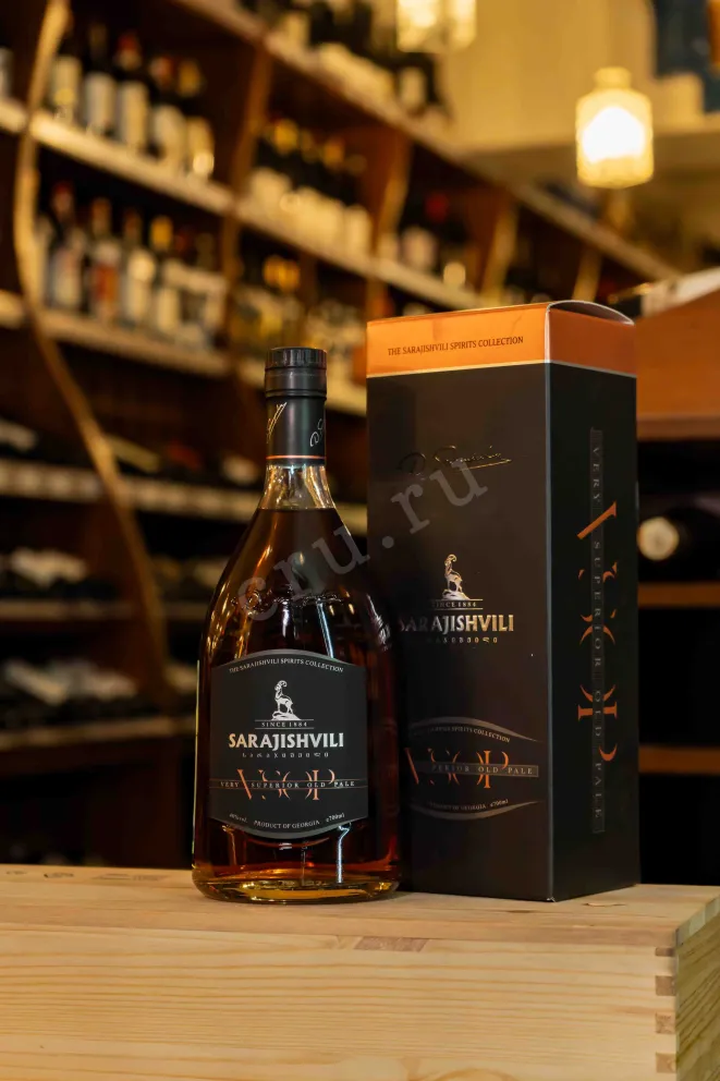 В магазине Крю Профи Sarajishvili VSOP in gift box 0.7 л