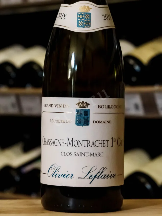 В магазине Крю Профи Joseph Drouhin Chassagne-Montrachet Premier Cru Clos Saint-Mark 2018 0.75 л
