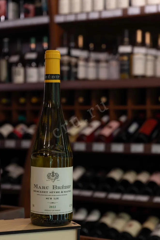 В магазине Крю Профи Marc Bredif Muscadet de Sevre et Maine Sur Lie AOC 2022 0.75 л
