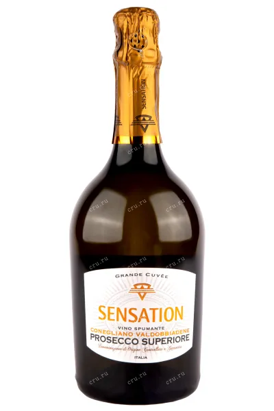 Игристое вино Prosecco Superiore Conegliano Vialdobbiadene Sensation 2021 0.75 л