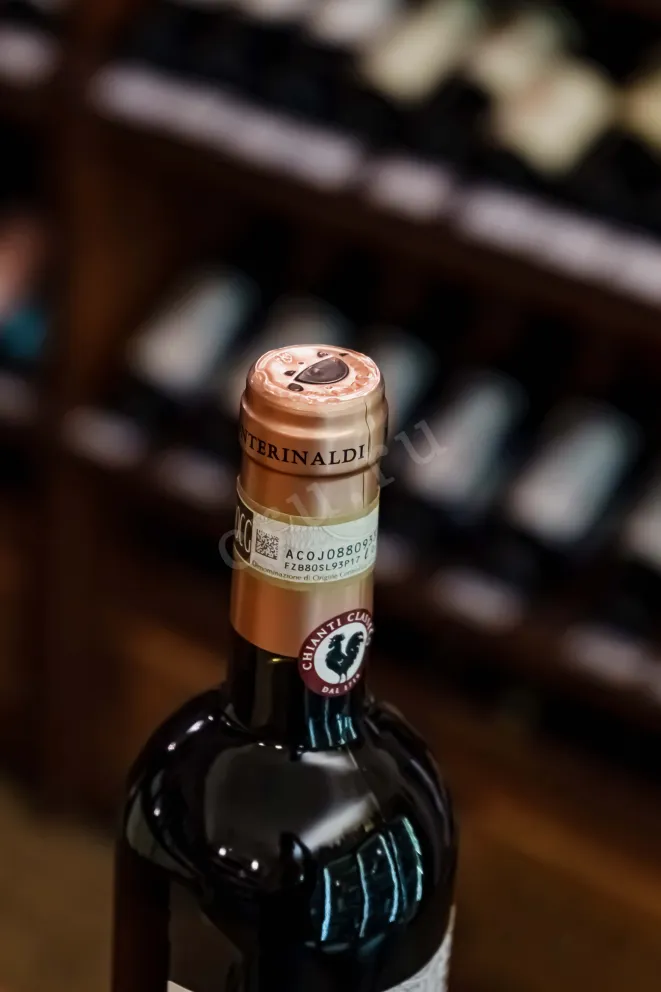 Пробка Castello Monterinaldi Chianti Classico Riserva 2019 0.75 л
