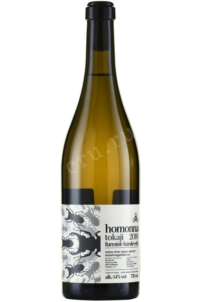 Вино Homonna Tokaji Furmint-Harslevelu 2018 0.75 л