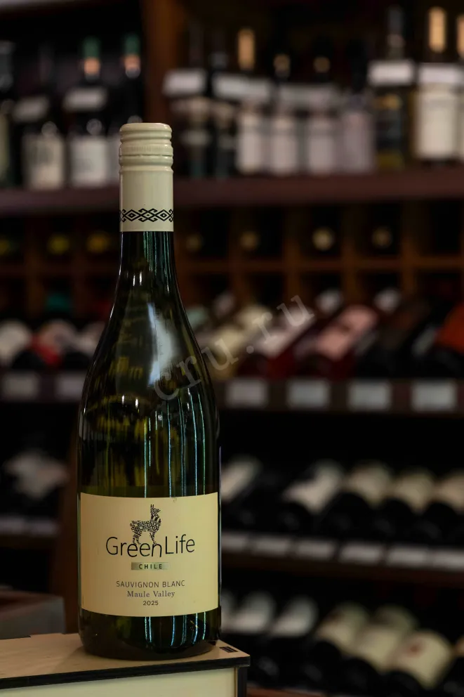 В магазине Крю Профи GreenLife Sauvignon Blanc Maule Valley 2025 0.75 л