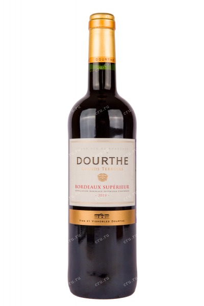 Вино Dourthe Grands Terroirs Bordeaux Superieur 2019 0.75 л