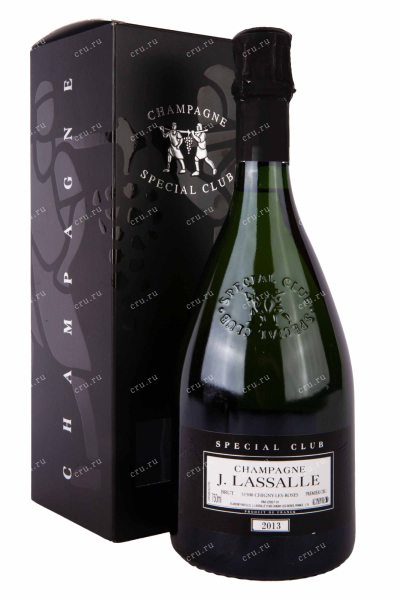 Шампанское J. Lassalle Special Club Brut Premier Cru Chigny-Les-Roses gift box 2013 0.75 л
