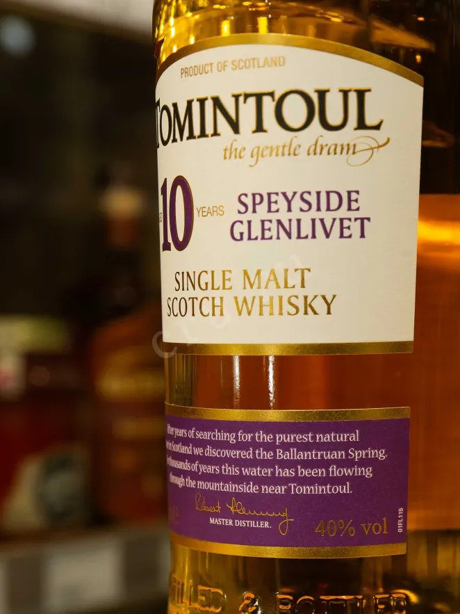В магазине Крю Профи Tomintoul Speyside Glenlivet 10 years 0.7 л