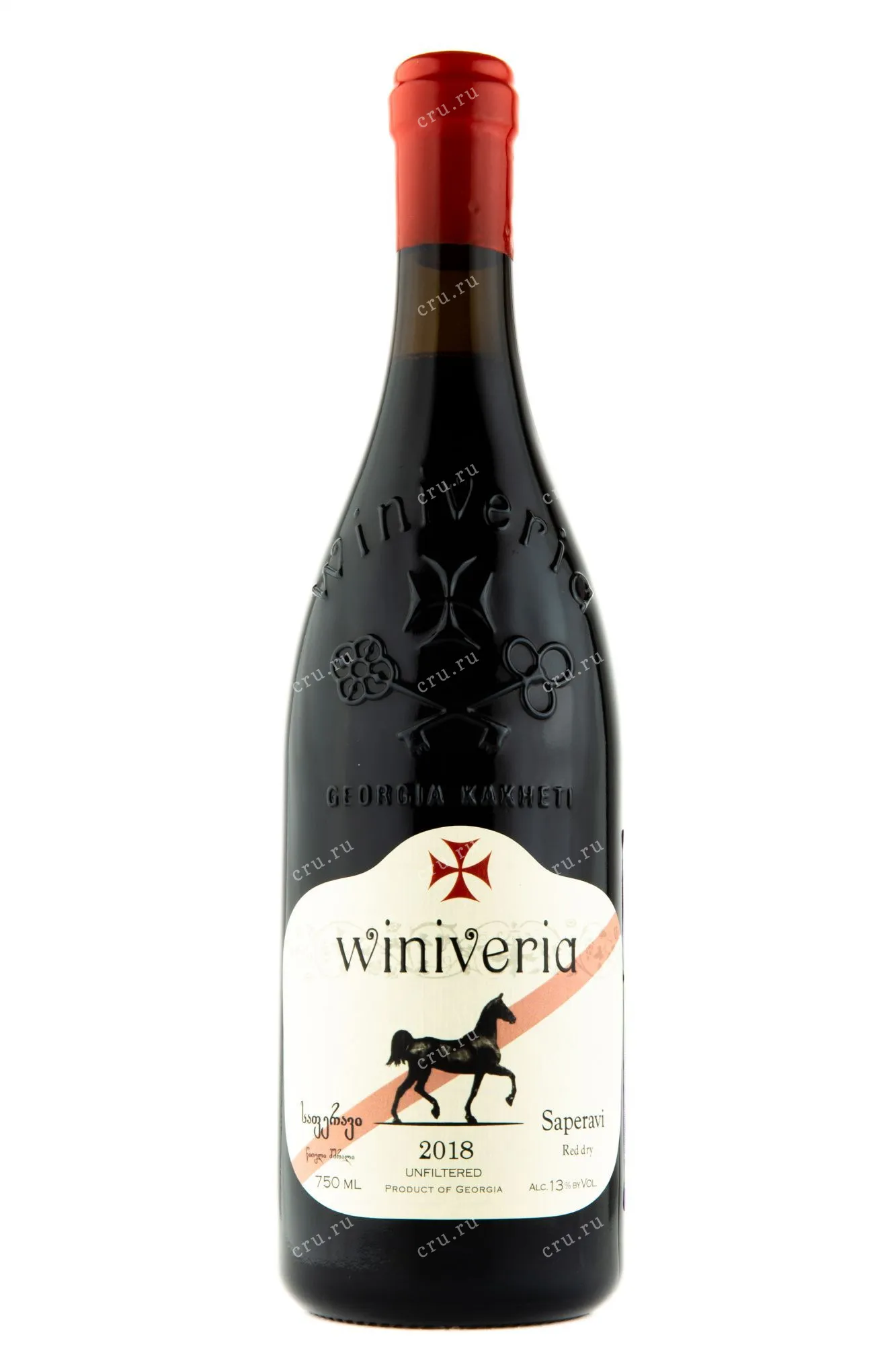 Фото — Вино Winiveria Saperavi 2019 0.75 л