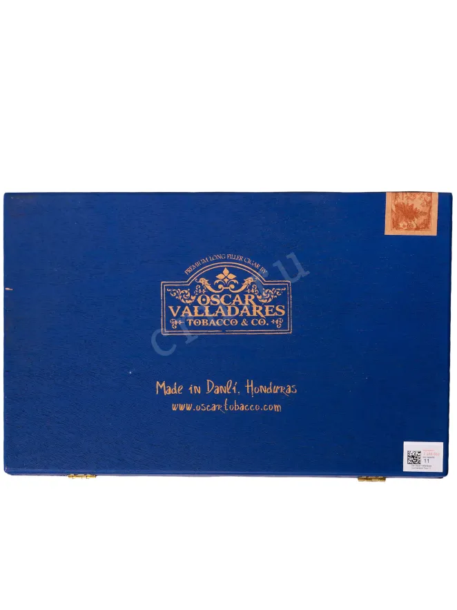 Контрэтикетка The Oscar Valladares Connecticut Toro