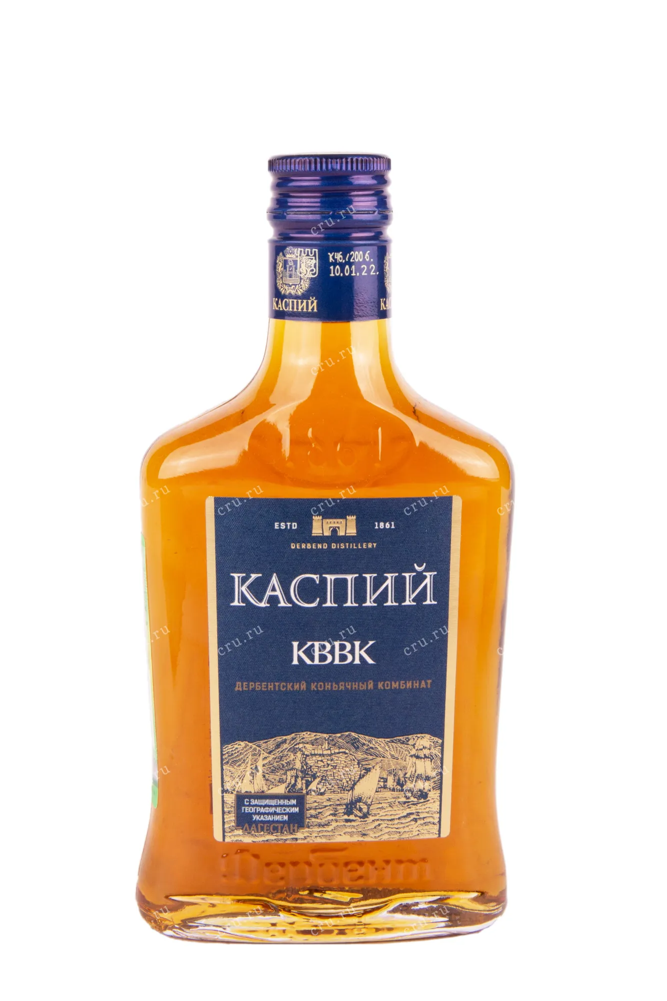 Фото — Коньяк Каспий КВВК  0.25 л