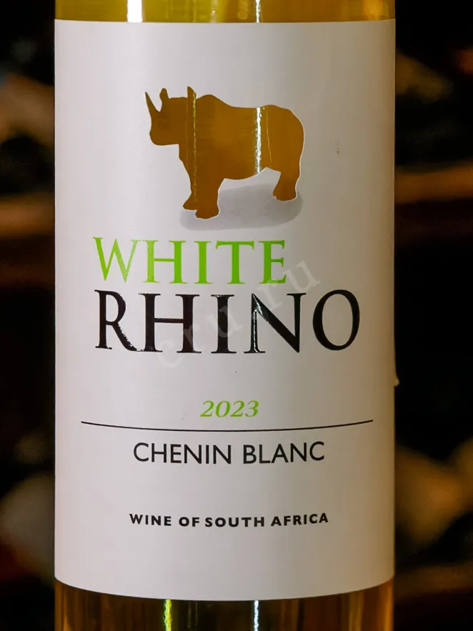 В магазине Крю Профи White Rhino Chenin Blanc Western Cape 2023 0.75 л