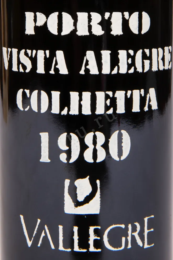 Этикетка Vista Alegre Porto Сolheita Vallegre in wooden box 1950 0.75 л
