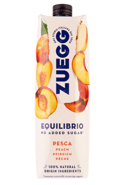 Сок Zuegg Equilibrio Pesca no added sugar  1 л