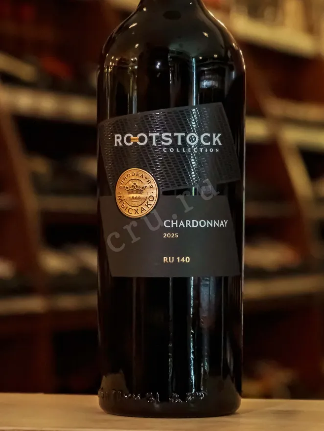 В магазине Крю Профи Myskhako Rootstock Collection Ru 140 Chardonnay 2025 0.75 л