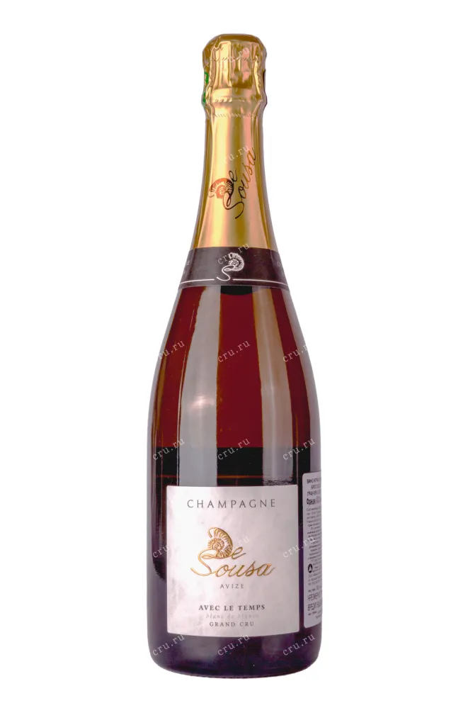 Шампанское De Sousa Grand Cru Avec le Temps Blanc de Blancs 2018 2018 0.75 л