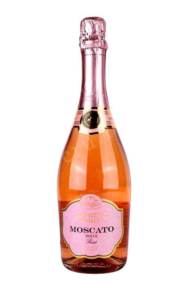 Бутылка Moscato Rose Fiorino d'Oro Abbazia with gift box 2020 0.75 л