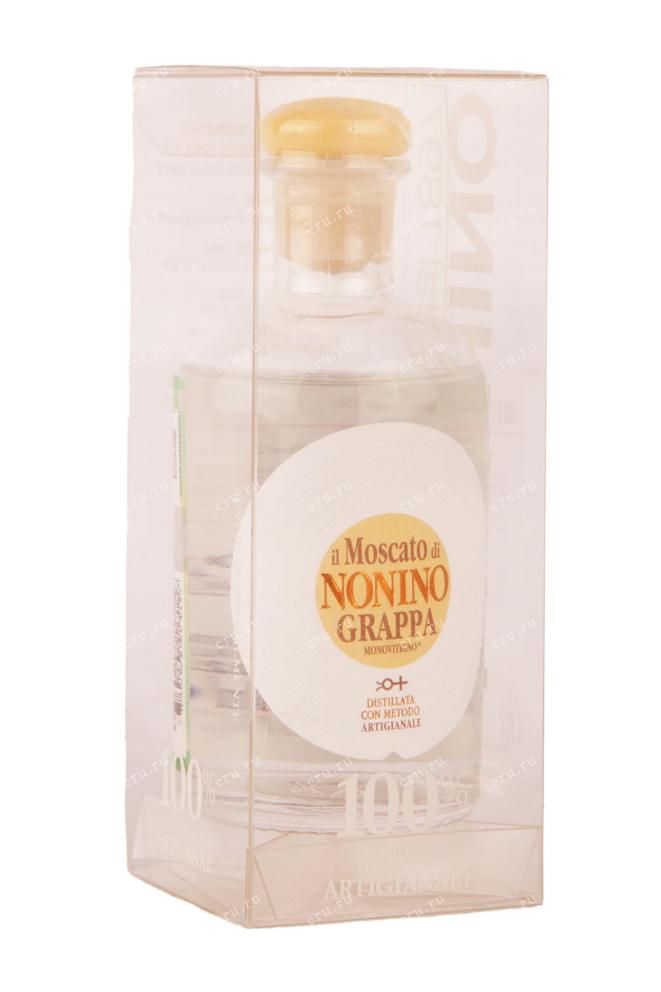 Подарочная коробка Il Moscato di Nonino Monovitigno in giftbox 0.1 л