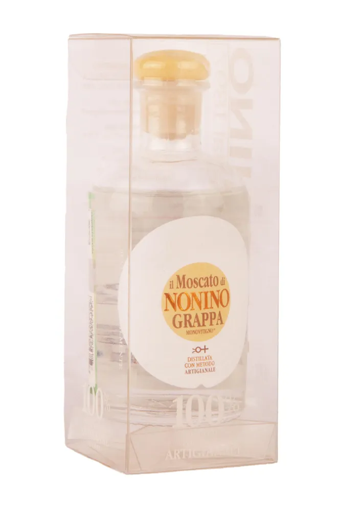 Подарочная коробка Il Moscato di Nonino Monovitigno in giftbox 0.1 л