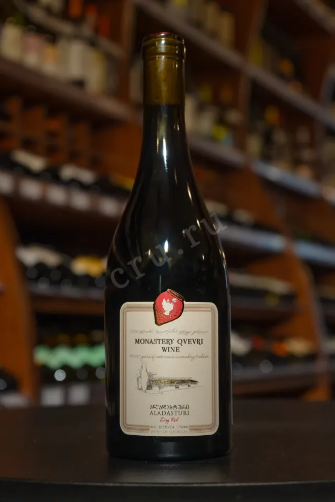 В магазине Крю Профи Winery Khareba Monastery Qvevri Wine Aladasturi 2021 0.75 л