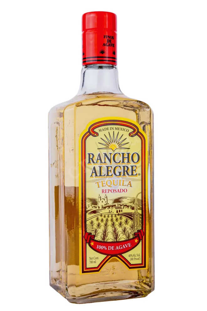 Текила Rancho Alegre Reposado  0.7 л