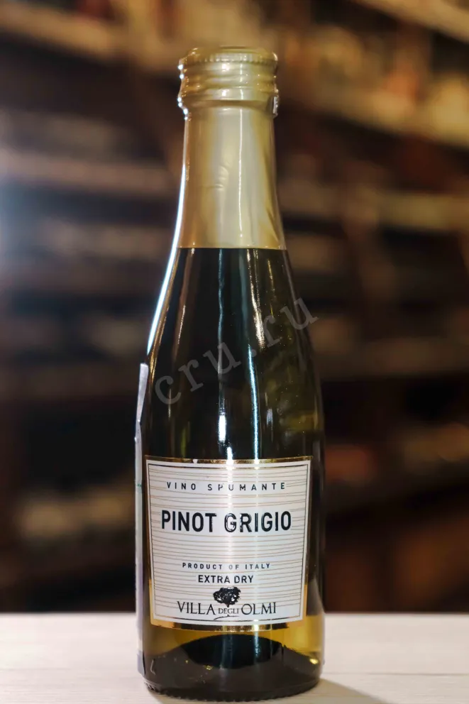 В магазине Крю Профи Villa degli Olmi Pinot Grigio Spumante Extra Dry 2023 0.2 л