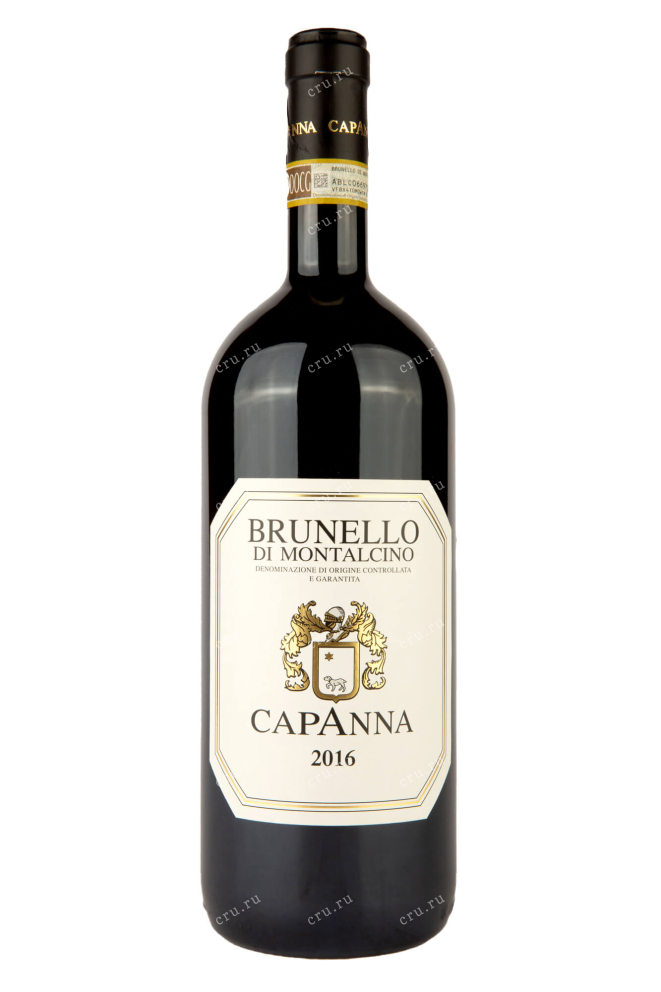Вино Capanna Brunello di Montalchino DOCG 2016 1.5 л