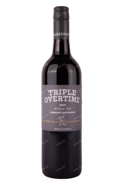 Вино Igor Larionov Triple Overtime Cabernet Sauvignon 2019 0.75 л