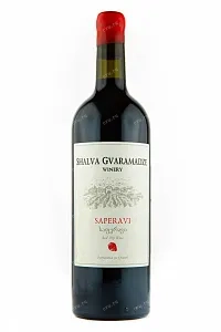 Вино Shalva Gvaramadze Saperavi 2017 0.75 л
