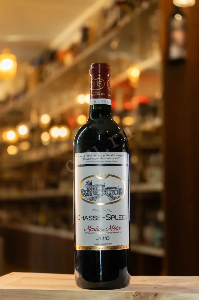 В магазине Крю Профи Chateau Chasse-Spleen Moulis-en-Medoc 2016 0.75 л