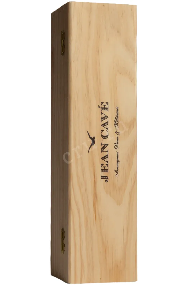 Деревянная коробка  Jean Cave Vieil Armagnac 1971 AOC wooden box 1971 0.7 л