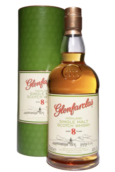 Виски Glenfarclas 8 Years Single Malt Highland in tube  0.7 л
