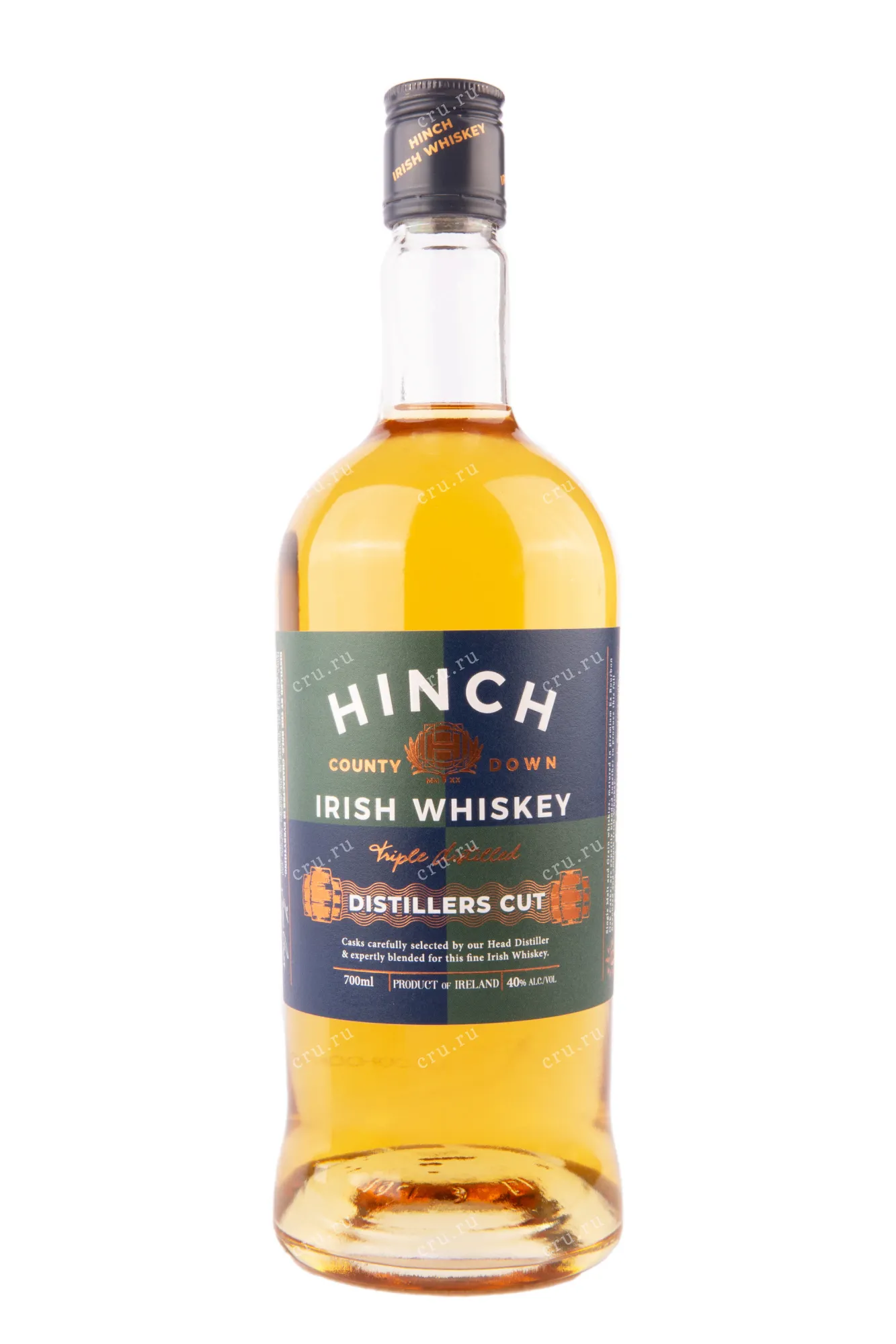 Фото — Виски Hinch Irish Distillers Cut 3 years  0.7 л