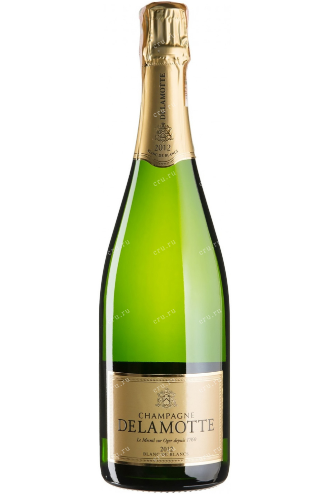 Шампанское Delamotte Brut Blanc de Blancs Millesime 2012 with gift box 2012 0.75 л