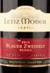 Вино Lenz Moser Prestige Blauer Zweigelt 0.75 л