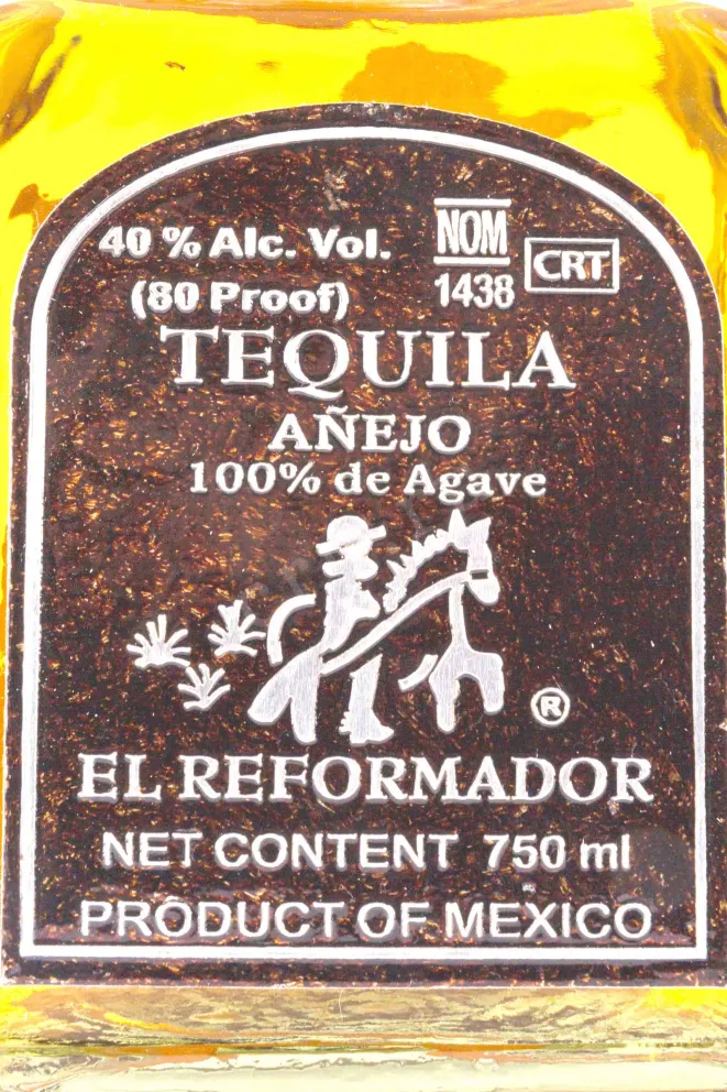 Этикетка El Reformador Anejo 0.75 л