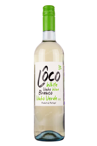 Вино Loco Branco Vinho Verde DOC 2022 0.75 л