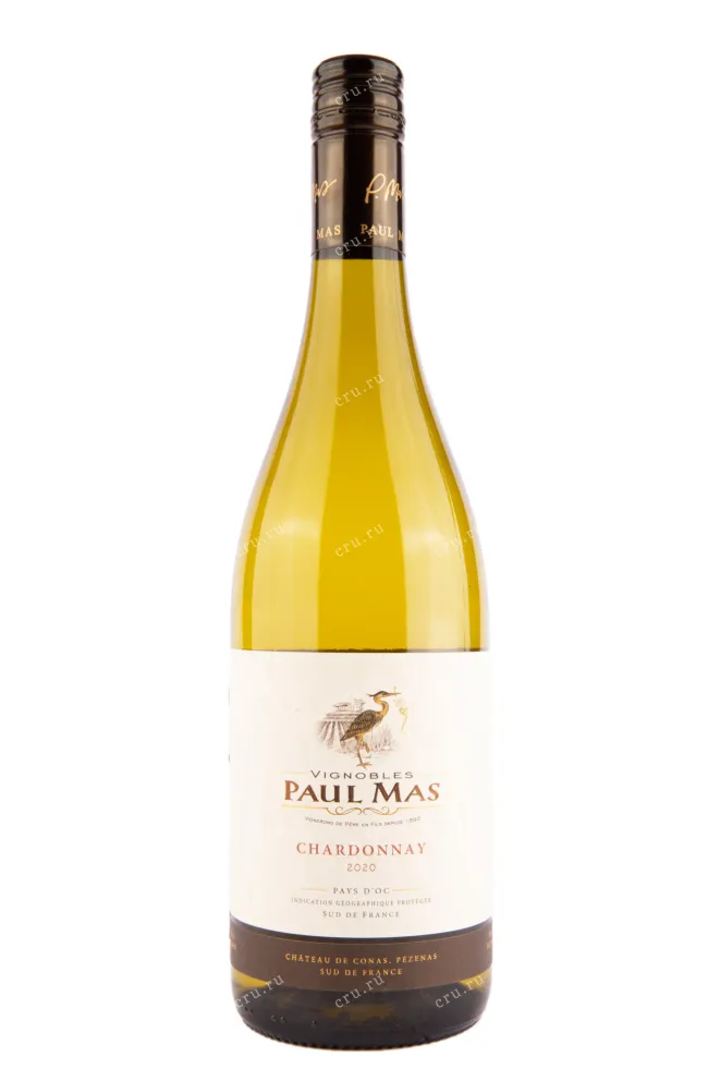 Вино Paul Mas Chardonnay Pays d'Oc 2023 0.75 л