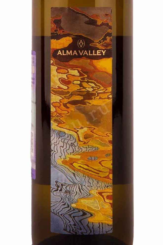Этикетка Alma Valley 2020 0.75 л