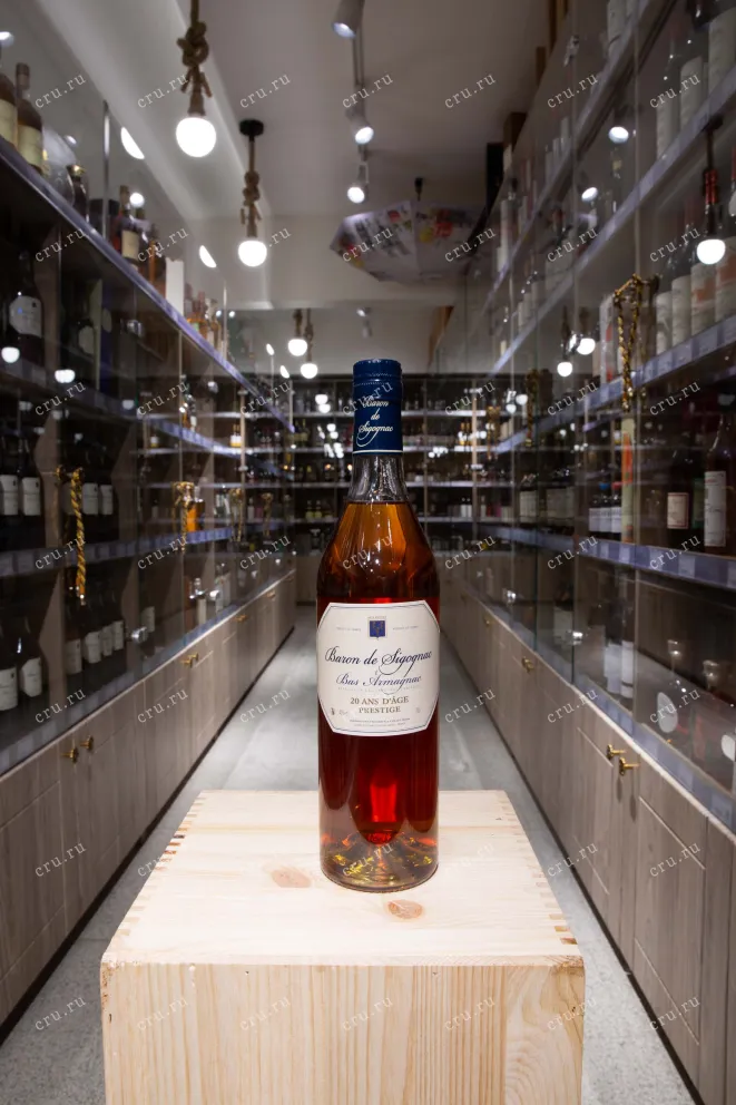 В магазине Крю Профи Baron de Sigognac 20 ans 0.7 л