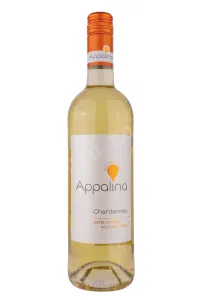 Вино Appalina Chardonnay alcohol free 2022 0.75 л