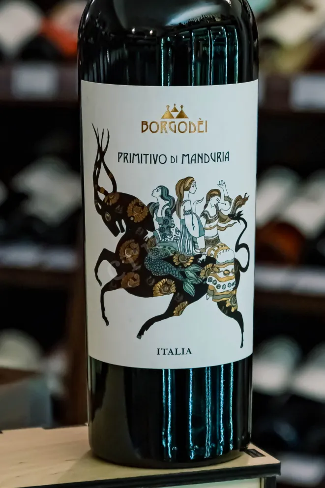 В магазине Крю Профи Orion Wines Borgodei Primitivo di Manduria 2024 0.75 л