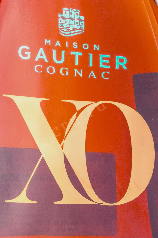 Этикетка Gautier XO 0.7 л